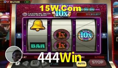 Slots com jackpots e giros grátis na 444Win